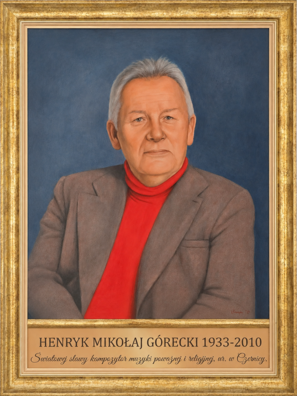Henryk Mikołaj Górecki portret Osobowości czernickie 2026